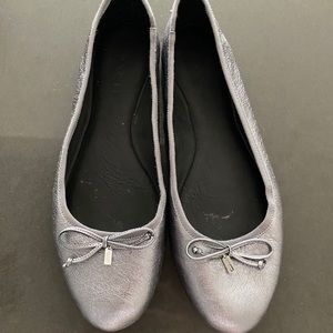 Coach leather ballet flats